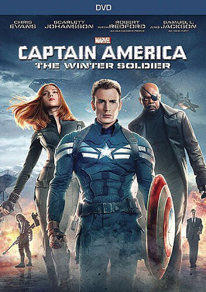 Captain America: The Winter Soldier (DVD) Disney Action & Adventure