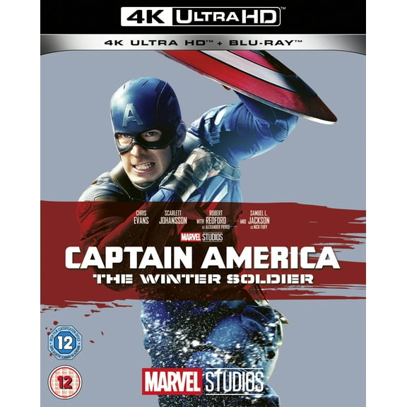 Captain America: The Winter Soldier (4K Ultra HD) Emily VanCamp Anthony Mackie Cobie Smulders