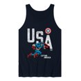 thumbnail image 1 of Captain America - USA - Men's Sleeveless Graphic Tank, 1 of 4