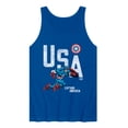 thumbnail image 1 of Captain America - USA - Men's Sleeveless Graphic Tank, 1 of 3