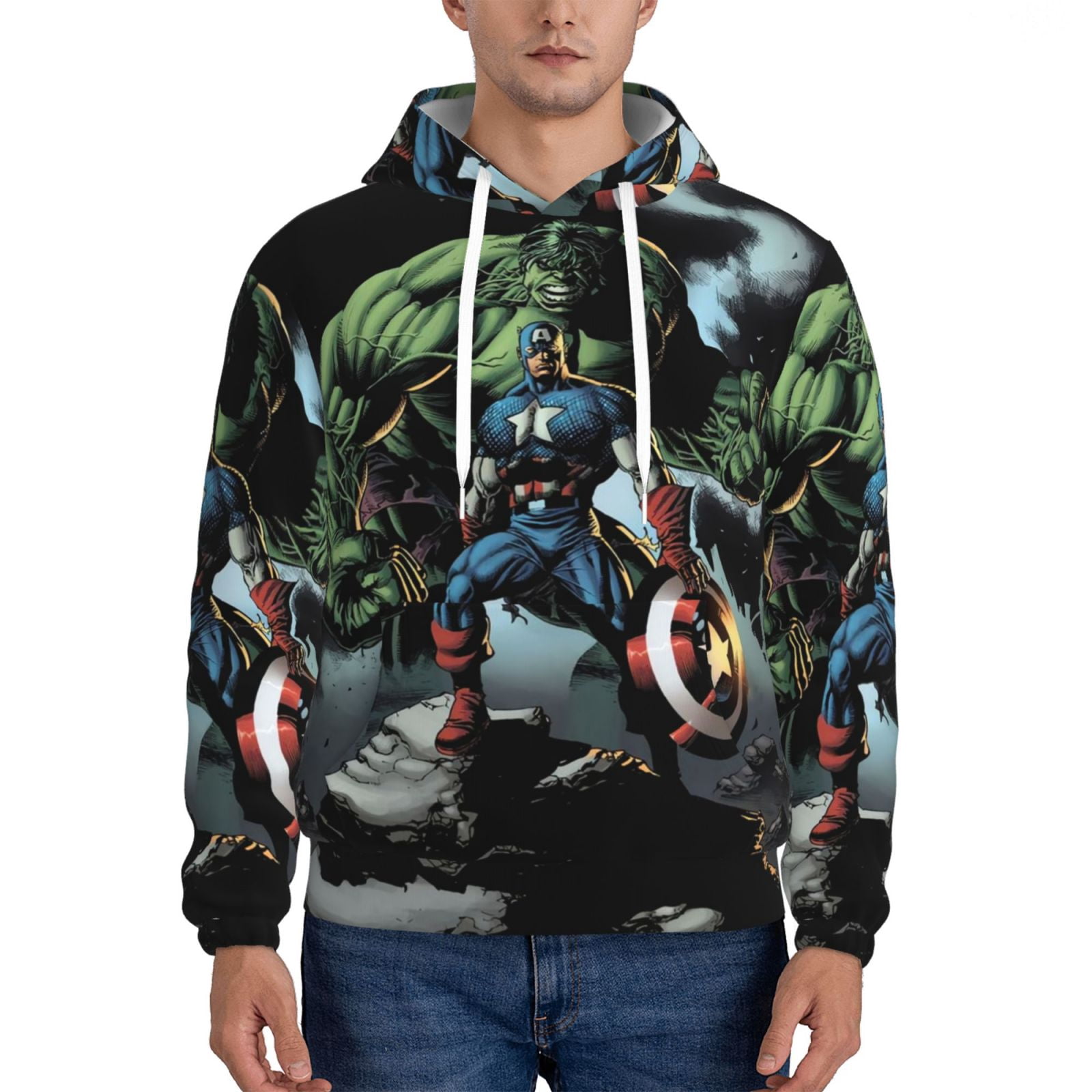 Captain America Printed Unisex Sweatpants