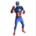 thumbnail image 1 of Loftus International Captain America Zappar Adult Costume Morphsuit Large Male, 1 of 1