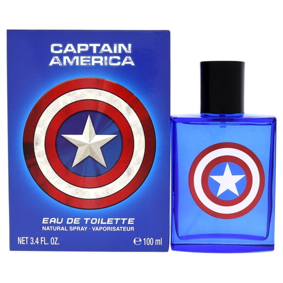 Captain America by Marvel for Kids - 3.4 oz EDT Spray