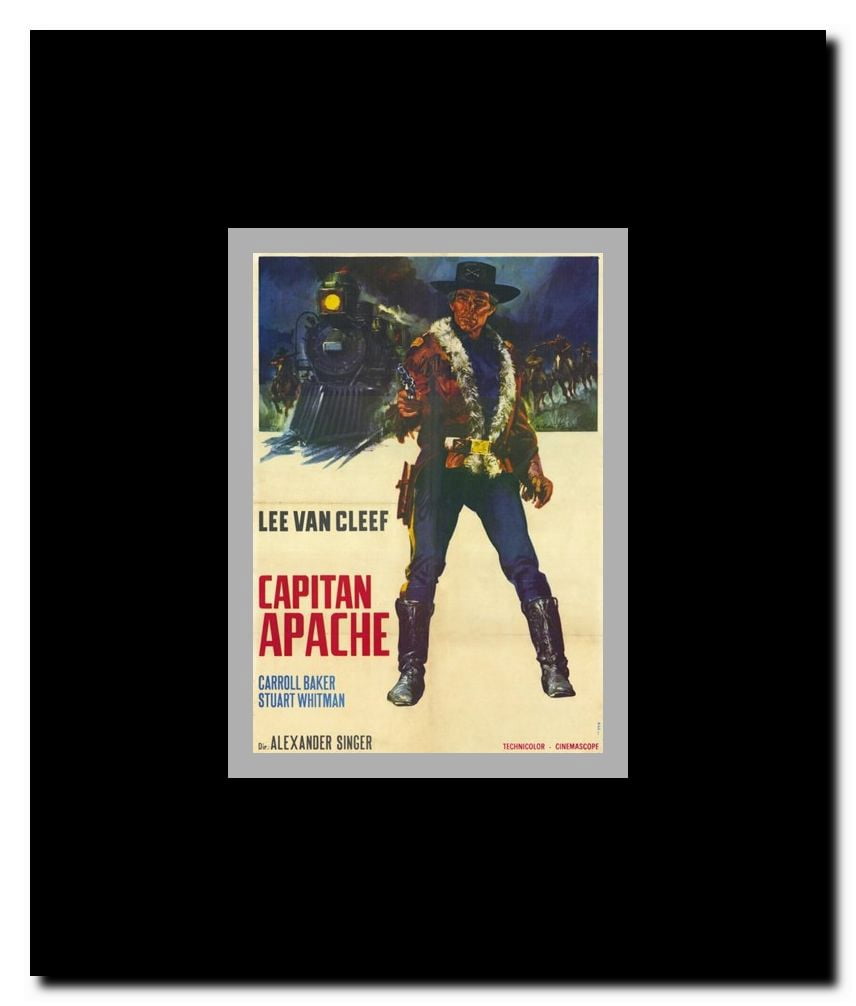 Captain Apache Framed Movie Poster