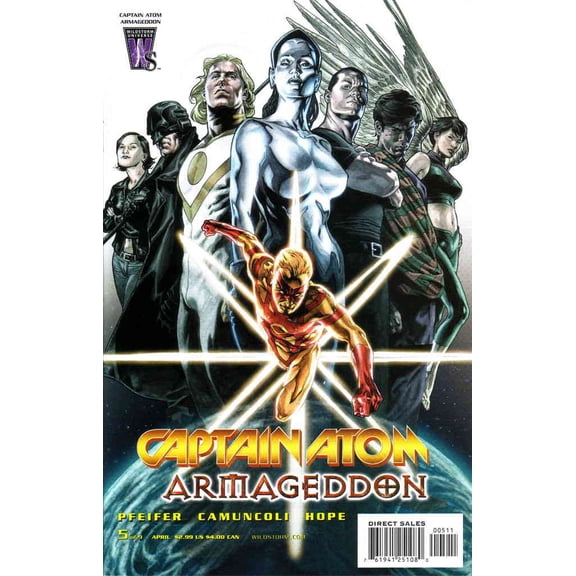 Captain Atom: Armageddon #5 VF ; WildStorm Comic Book