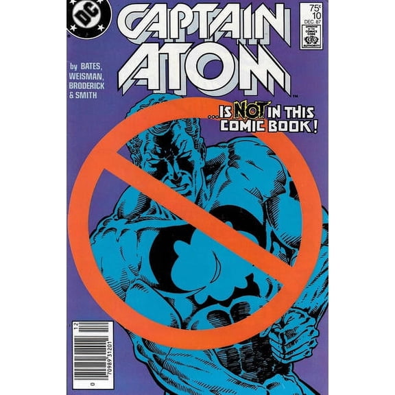 Captain Atom (DC) #10 (Newsstand) VF ; DC Comic Book