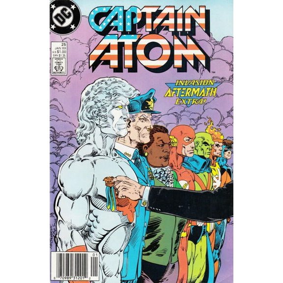 Captain Atom (DC) #25 (Newsstand) VF ; DC Comic Book