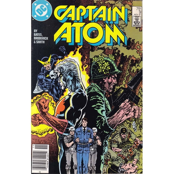Captain Atom (DC) #9 (Newsstand) VF ; DC Comic Book
