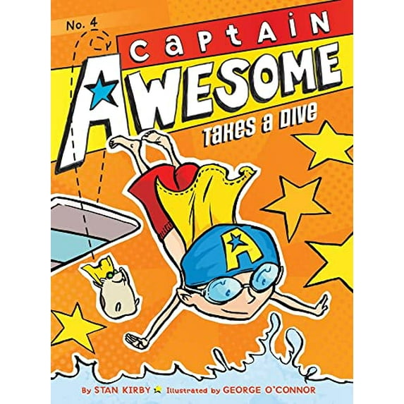 Pre-Owned Captain Awesome Takes a Dive (Paperback) 1442442026 9781442442023