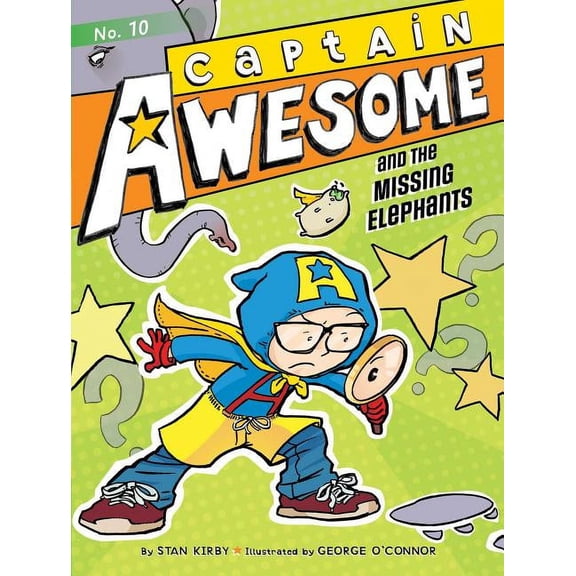 Captain Awesome Captain Awesome and the Missing Elephants, Book 10, (Paperback)