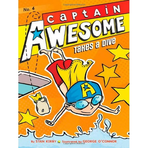 Pre-Owned Captain Awesome Takes a Dive (Hardcover) 1442442034 9781442442030