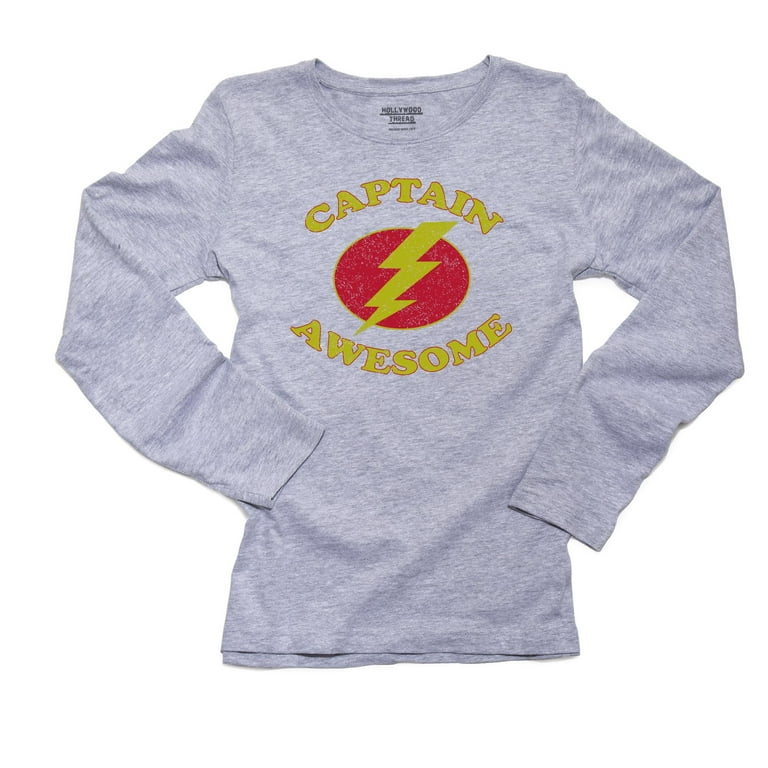 Women's long sleeve superhero 2024 shirts