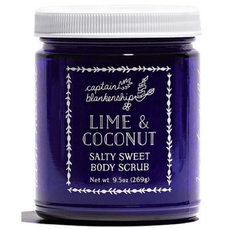Captain Blankenship Lime & Coconut Sweet & Salty Scrub, 9.5 Ounce