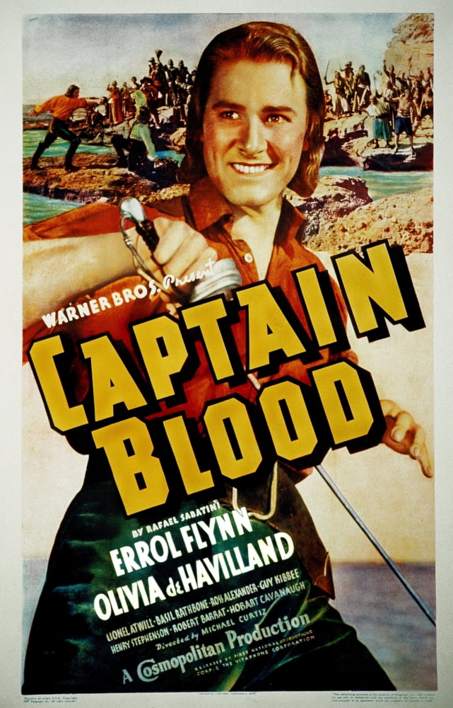 Captain Blood Canvas Art - (24 x 36)