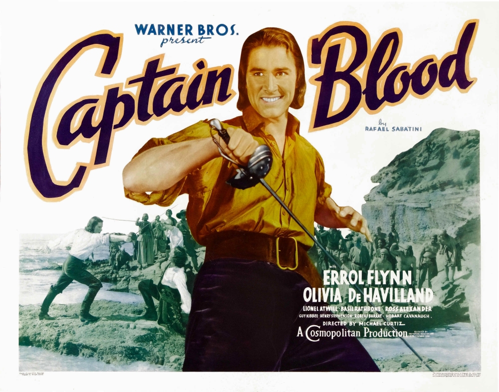 Captain Blood Canvas Art - (28 x 22)