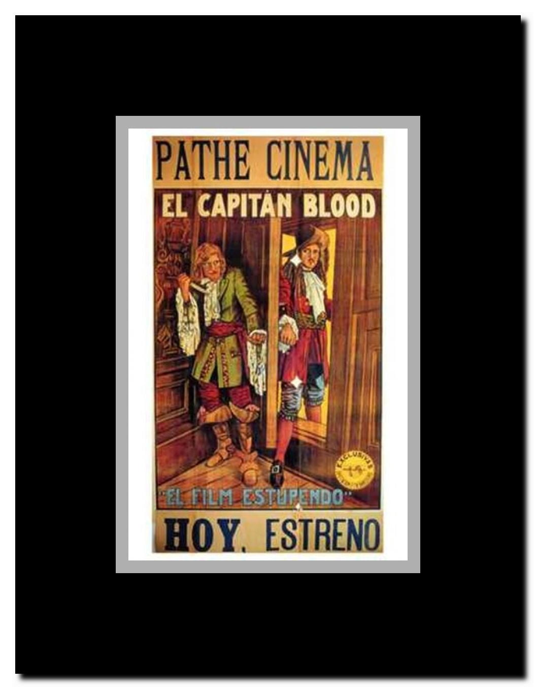 Captain Blood Framed Movie Poster