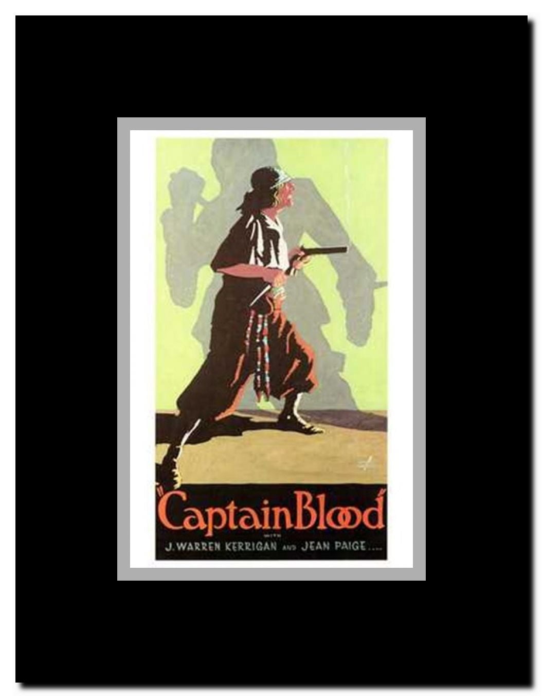 Captain Blood Framed Movie Poster
