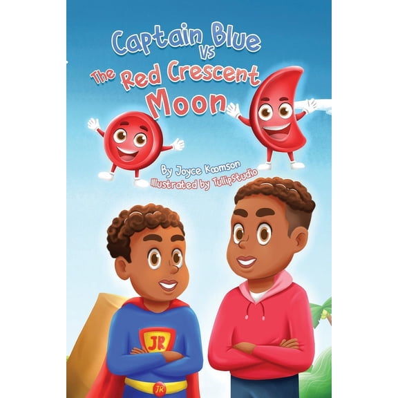 Captain Blue Vs The Red Crescent Moon, (Paperback)