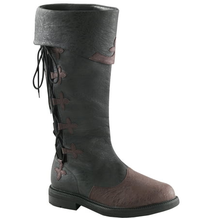 Pleaser Captain Boot 110 Br Sm Lace-Up
