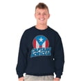 thumbnail image 1 of Captain Boricua Puerto Rican America Sweatshirt for Men or Women Brisco Brands S, 1 of 5