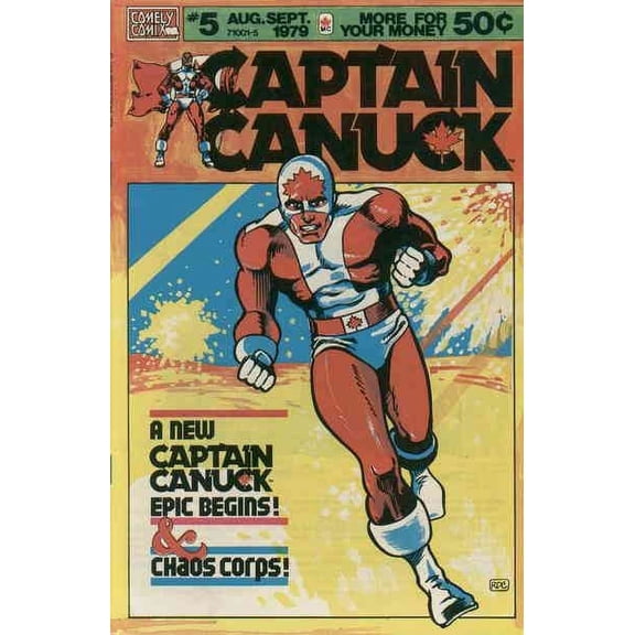 Captain Canuck #5 VF ; Comely Comic Book