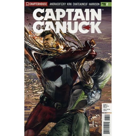 Captain Canuck (Chapter House) #13A VF ; Chapter House Comic Book