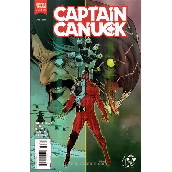 Captain Canuck (Chapter House) #3A VF ; Chapter House Comic Book