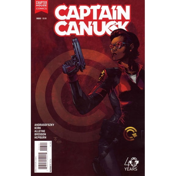 Captain Canuck (Chapter House) #3C VF ; Chapter House Comic Book