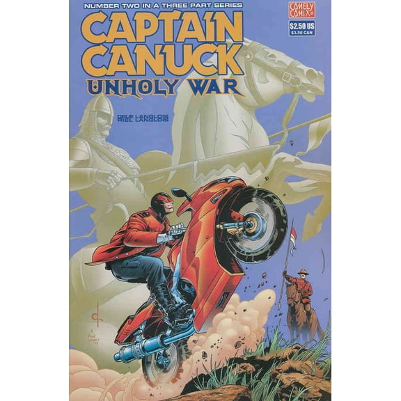 Captain Canuck: Unholy War #2 VF ; Comely Comic Book