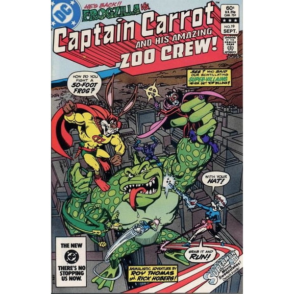 Captain Carrot and His Amazing Zoo Crew #19 VF ; DC Comic Book