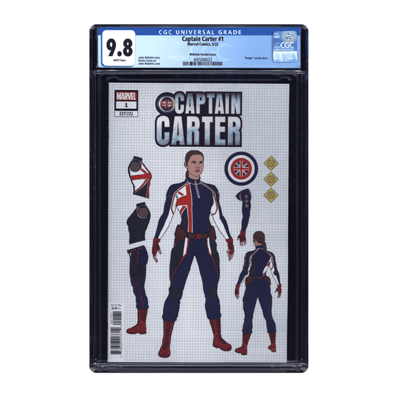 Captain Carter #1 - CGC 9.8 Comic Book