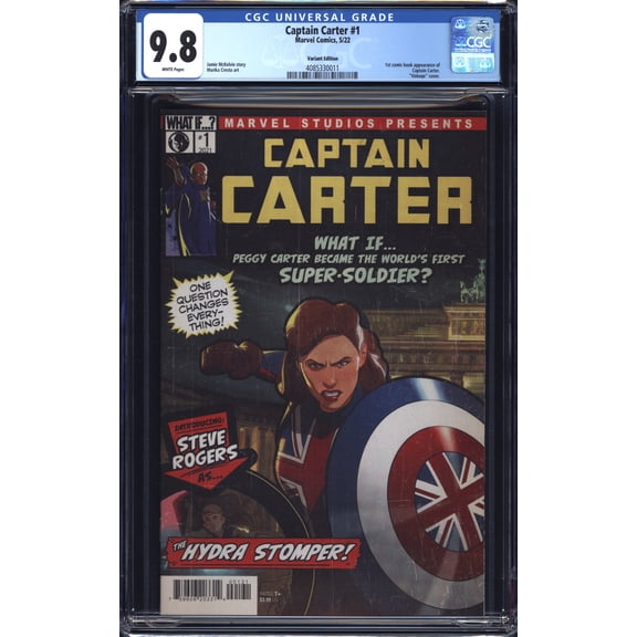 Captain Carter #1 - CGC 9.8 Comic Book
