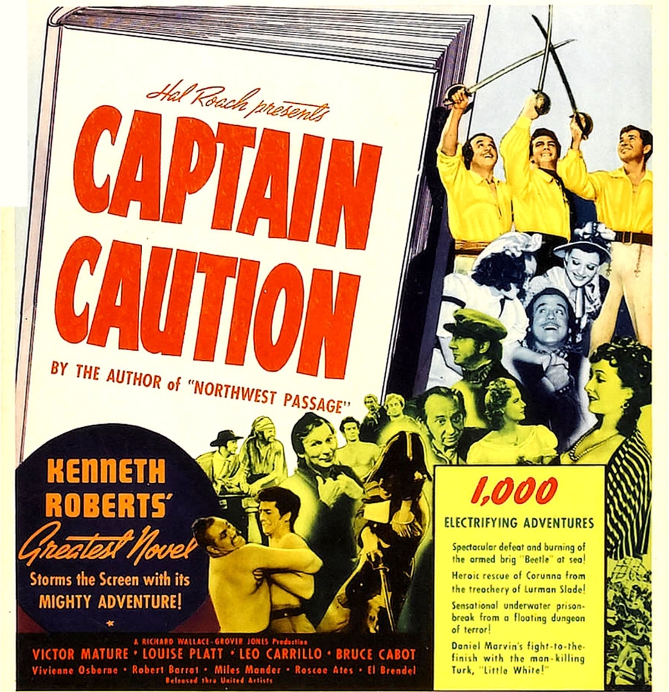 Captain Caution Canvas Art -  (11 x 17)