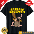 thumbnail image 1 of Captain Caveman Cartoon Show Men's Black Shirt, ULTRA LIMITED-TH68170, 1 of 2