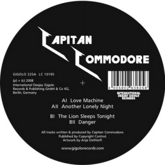 Captain Commodore - Love Machine - Music & Performance - Vinyl