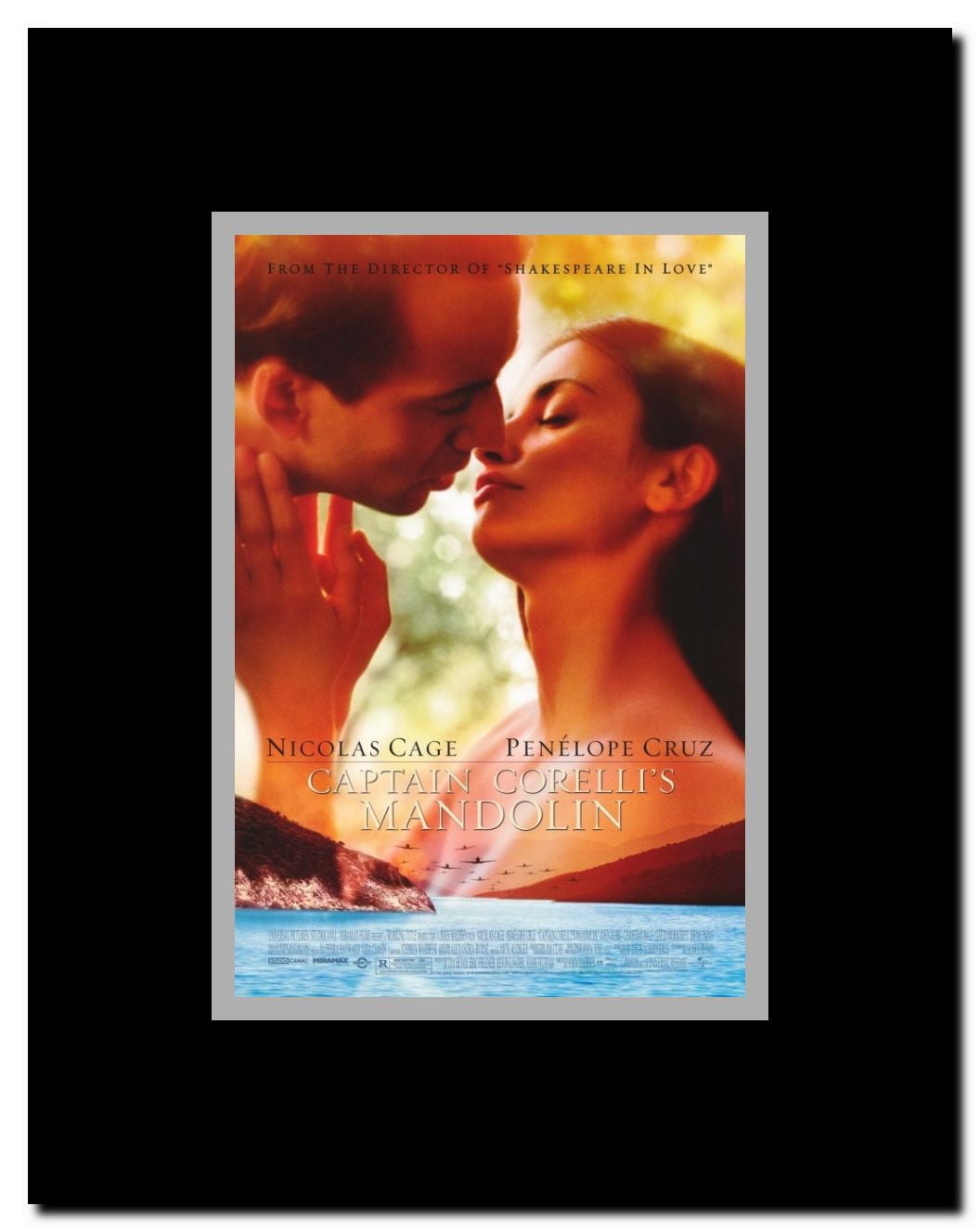 Captain Corelli's Mandolin Framed Movie Poster