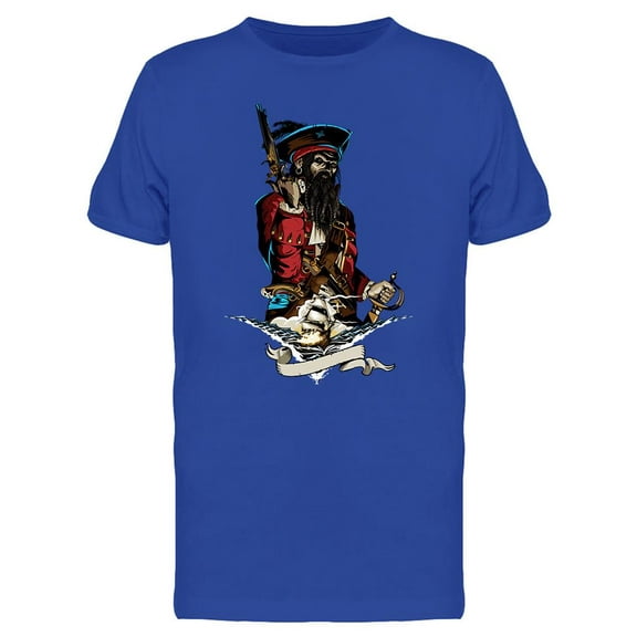 Captain Corsair T-Shirt Men -Image by Shutterstock, Male Medium