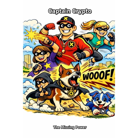 Captain Crypto: Book 1 - The Missing Power, (Paperback)