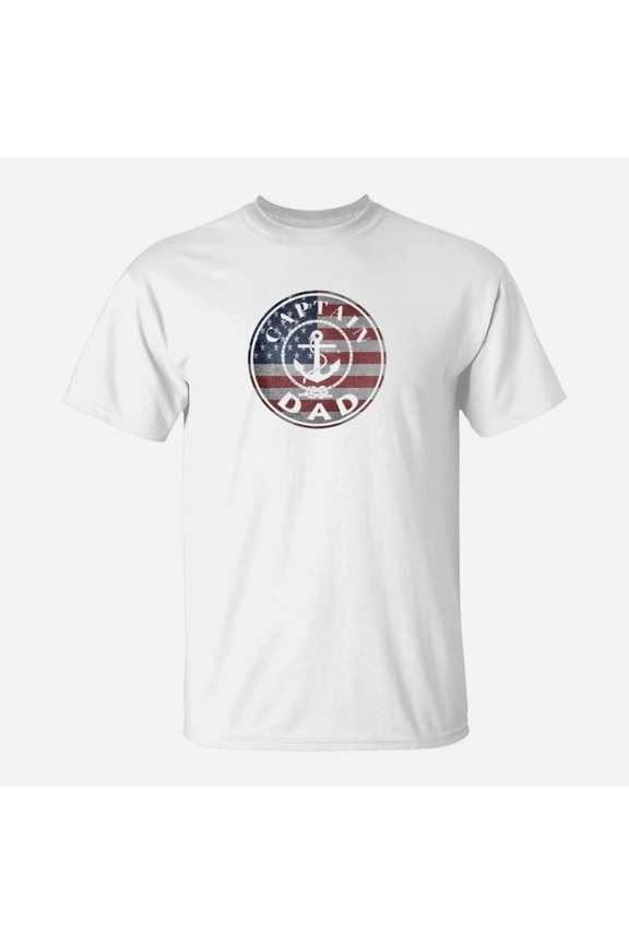Captain Dad Father Dad Premium TShirt