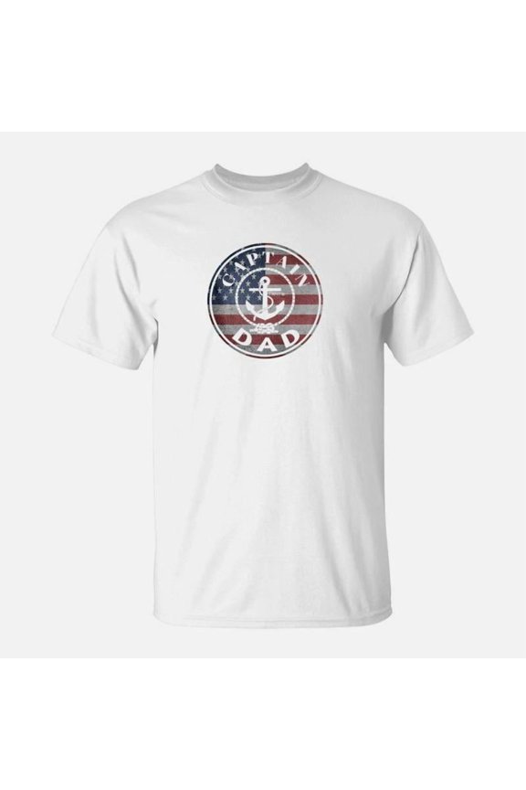 Captain Dad Father Dad Premium TShirt
