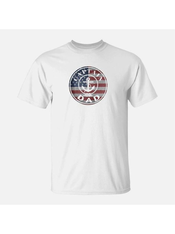 Captain Dad Father Dad Premium TShirt