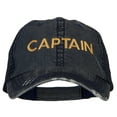 thumbnail image 1 of Captain Embroidered Low Profile Mesh Cap - Navy OSFM, 1 of 1