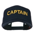 thumbnail image 1 of Captain Embroidered Mesh Back Cap - Navy OSFM, 1 of 5