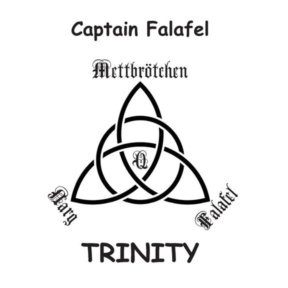 Captain Falafel: Trinity, (Paperback)