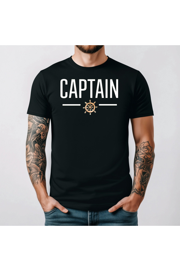 Captain First Mate Boat Lover Boating Sailing Nautical Gift Tee V17871,for unisex up to 3XL