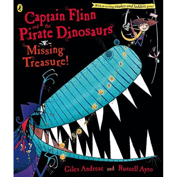 Pre-Owned Captain Flinn and the Pirate Dinosaurs the Missing Treasure (Paperback) 0141500492 9780141500492