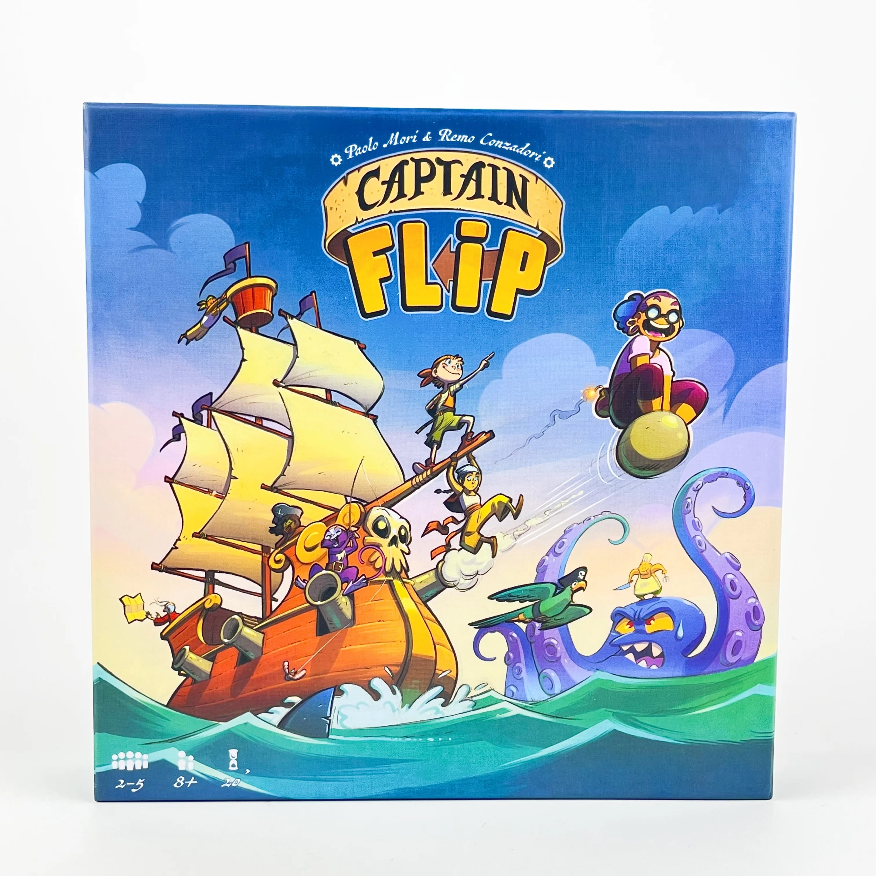 Captain Flip Board Game Fun Family Card Game for family