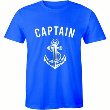 Captain - Funny Sailor Sailing Gift Boat Anchor Yachting Men's Gift T-Shirt