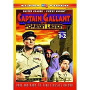 Captain Gallant of the Foreign Legion 1 & 2 DVD, Alpha Video, Action & Adventure