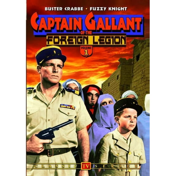Captain Gallant of the Foreign Legion: Volume 1 (DVD), Alpha Video, Action & Adventure